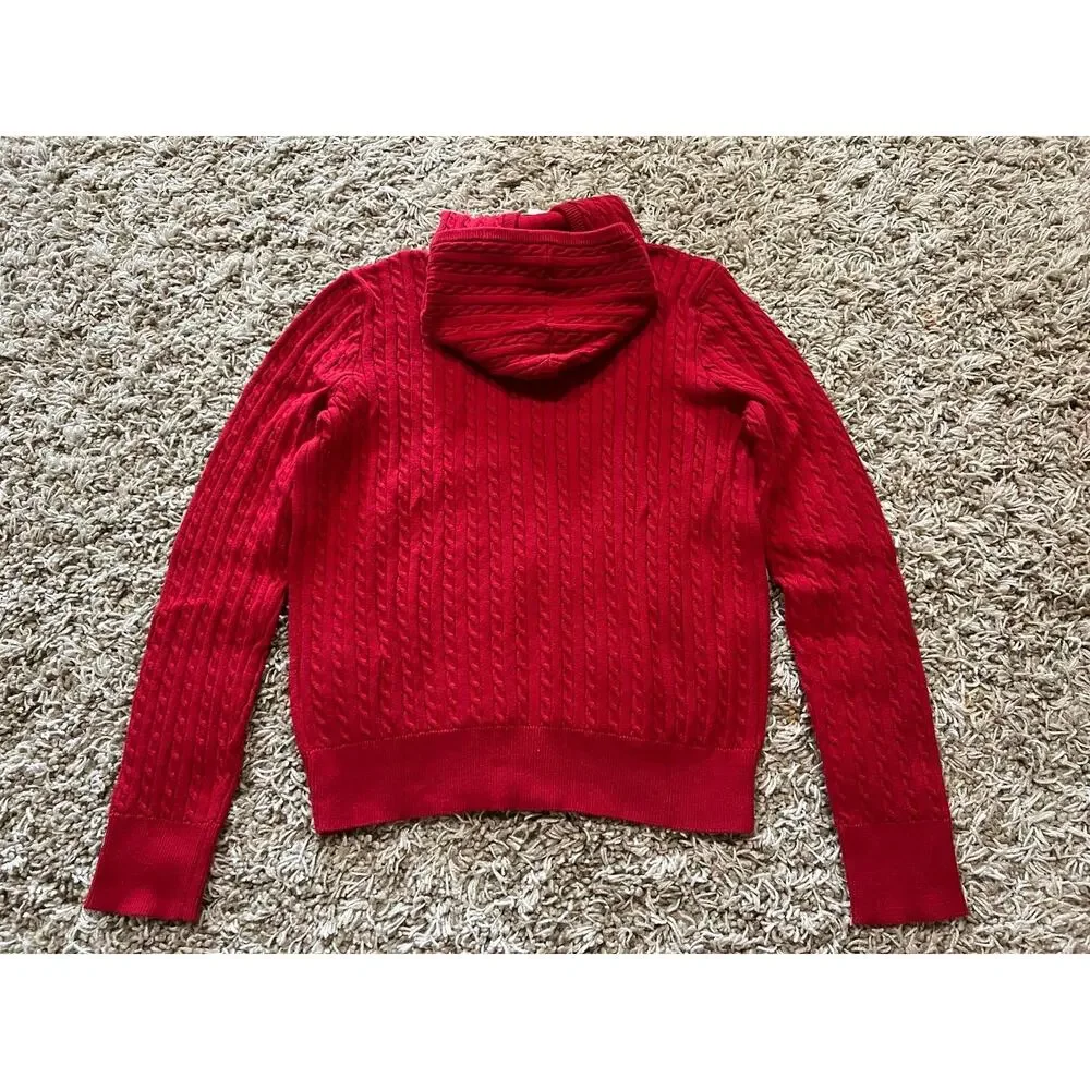 NWT❤️Polo Ralph Lauren Big Girls Polo Bear Cotton Full-Zip Sweatshirt szL